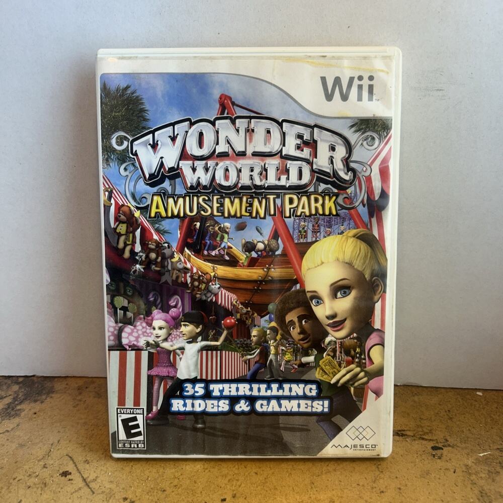 Wonderworld Amusement Park - Nintendo Wii